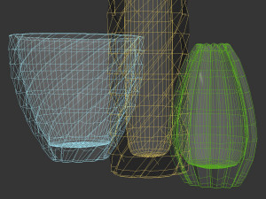 Vases Archimede Seguso Murano Model 3D