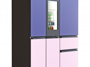 Refrigerator LG MOODUP Modello 3D