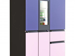 Refrigerator LG MOODUP 3D Model