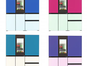 Refrigerator LG MOODUP 3D Model