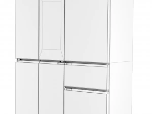 Refrigerator LG MOODUP 3D Model