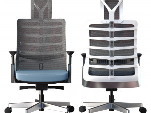 Armchair Vert Ergonomic 3D 모델