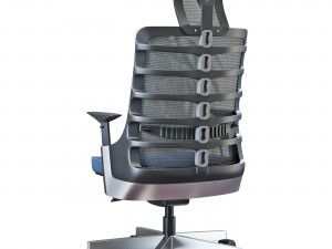 Armchair Vert Ergonomic 3D 모델