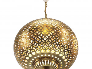 Oriental ceiling lamp Model 3D