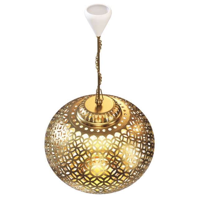 Oriental outlet ceiling light