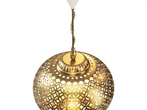 Oriental ceiling lamp Model 3D