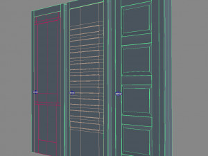 Modern doors 2 Modelo 3D