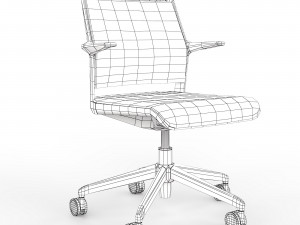 Office chair Allermuir 3D Model