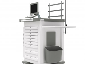 Anesthetic trolley 3D मॉडल