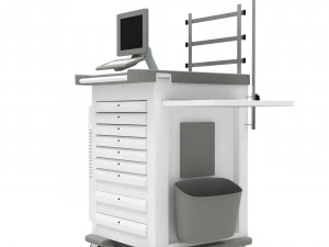 W&oacute;zek anestezjologiczny Model 3D