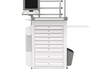 Anesthetic trolley 3D मॉडल