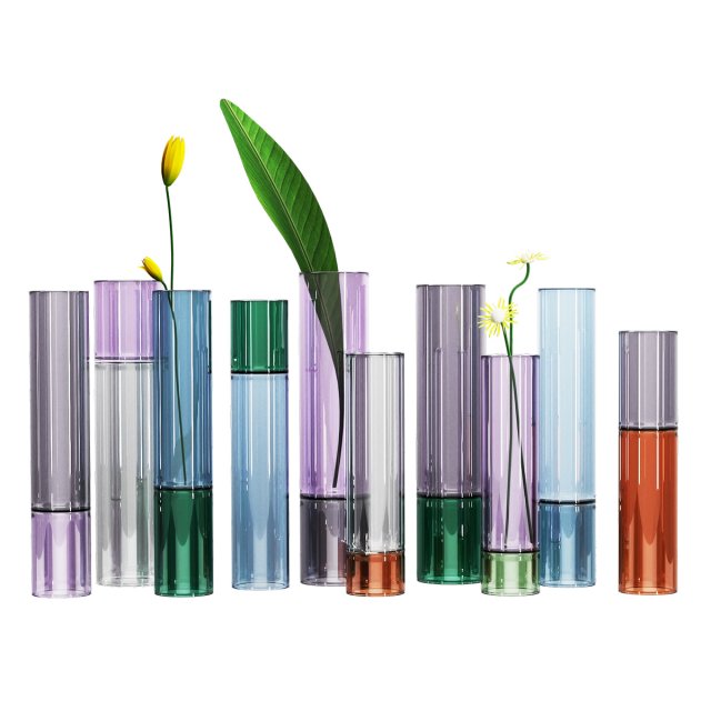 Reversible vases Anna Perugini Modèle 3D .c4d .max .obj .3ds .fbx .stl .blend 