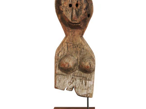 Antique guardian figurine from Nepal 3D Model