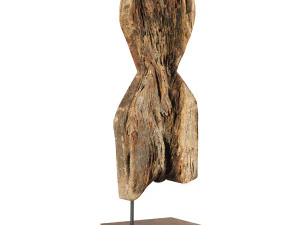 Antique guardian figurine from Nepal 3D Model