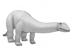 Apatosaurus 3D 模型