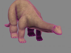 Apatosaurus 3D 模型