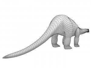 Apatosaurus 3D Model