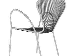 Chair Arenson Aluminum Mesh 3D मॉडल