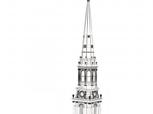 Arlington Street Church Modèle 3D