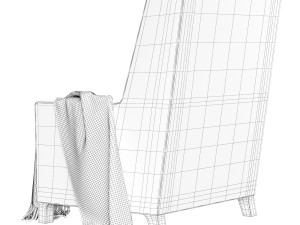 Blaine armchair 3D Model