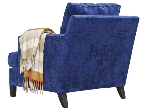 Armchair Charlotte Modello 3D