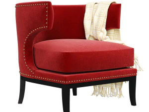Armchair KARE Art Deco 3D Model