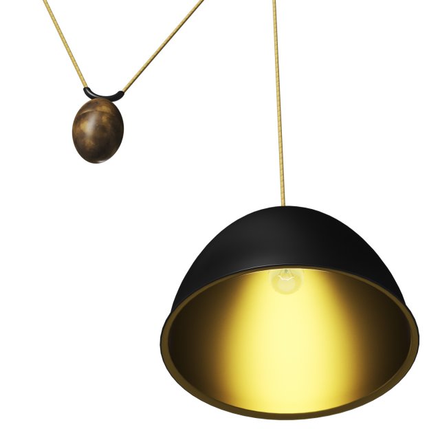Pendant lamp Arteriors Egg Drop Pendant 3D Model in Ahizeler 3DExport