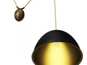 Pendant lamp Arteriors Egg Drop Pendant Modello 3D