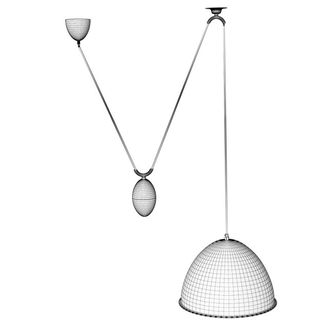 Pendant lamp Arteriors Egg Drop Pendant 3D Model in Ahizeler 3DExport