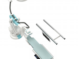 Angiograph Artis zeego Siemens 3D 모델