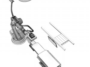 Angiograph Artis zeego Siemens 3D 모델