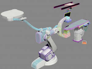 Angiograph Artis zeego Siemens 3D 모델
