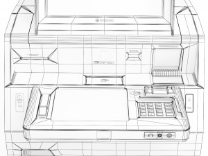 ATM Nautilus Hyosung MX8800 3D Model