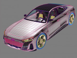 Audi E-tron RS GT 2021 Model 3D