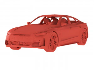 Audi E-tron RS GT 2021 3D Model