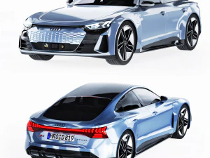 Audi E-tron RS GT 2021 3D Model