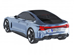 Audi E-tron RS GT 2021 Model 3D