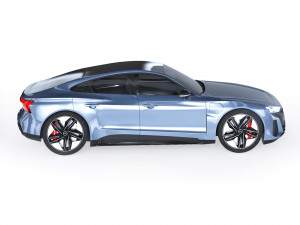 Audi E-tron RS GT 2021 Model 3D