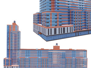AVA High Line Building 3D 模型