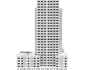 AVA High Line Building 3D Model