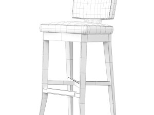 Chair Avenue Counter 3D Model