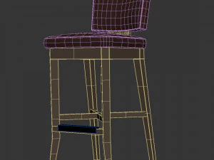 Chair Avenue Counter 3D Model