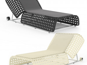 Chaise lounge B B Canasta 3D Model