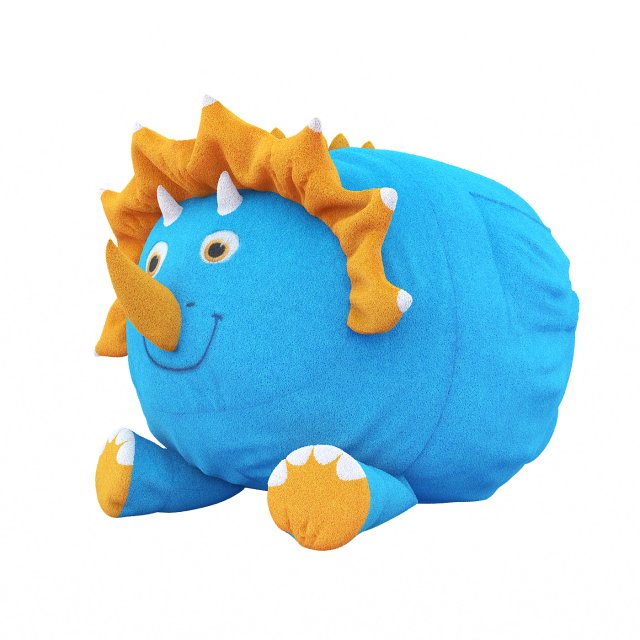 Bagosaurs Bag Chair 3D मॉडल .c4d .max .obj .3ds .fbx .stl .blend 
