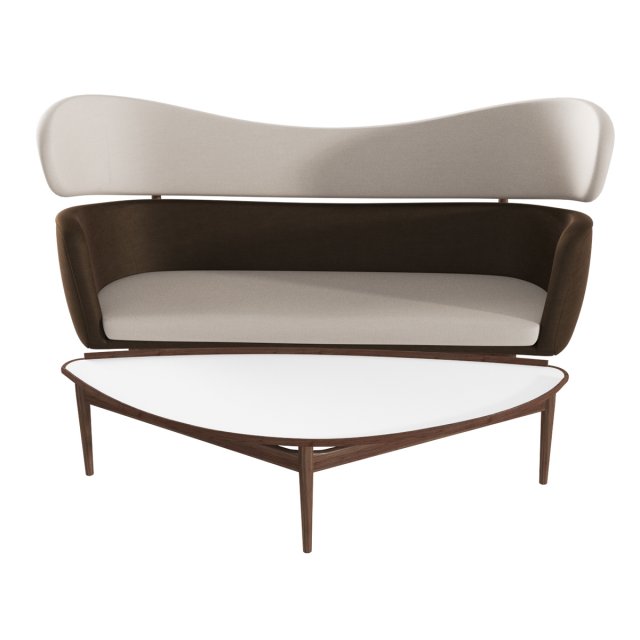 Baker Sofa 3D 모델 .c4d .max .obj .3ds .fbx .stl .blend 
