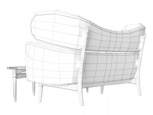 Baker Sofa 3D 모델