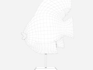 Mystic Fish Decor 3D Model