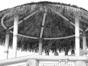Bar Giraffes 3D Model