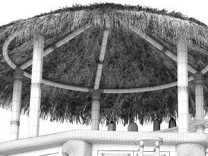 Bar Giraffes 3D Model