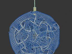 Chandelier Bathsheba Grossman Quin 3D Model